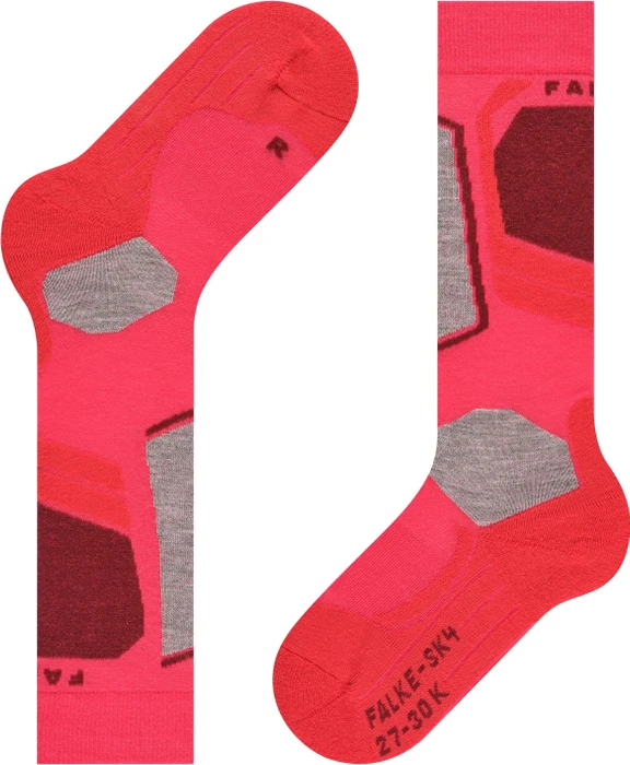Falke SK4 Advanced Skisocken rose (Junior)