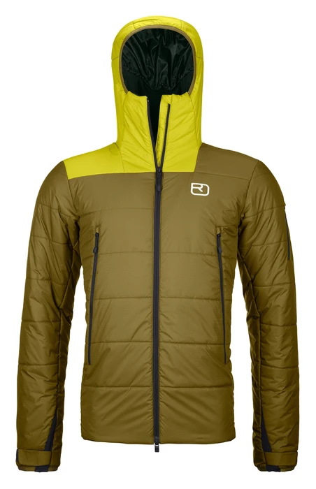 Ortovox Swisswool Zinal Funktionsjacke green moss (Herren)