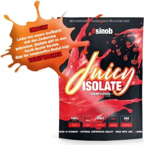 Sinob Juicy Isolate Kirsche 1kg