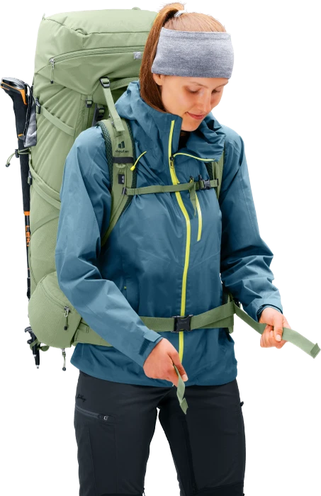 Deuter Aircontact Core 55+10 SL grove/ivy (Damen)