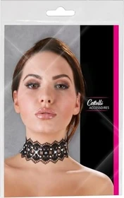 Cottelli Collection Jewels Choker Strass-Halsband