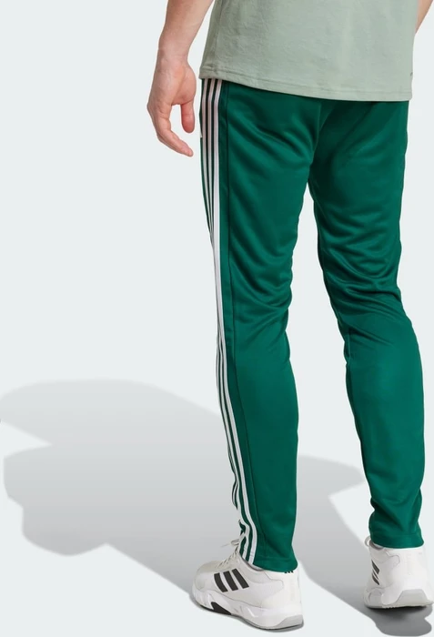 adidas Train Essentials 3-Streifen Trainingshose lang collegiate green/white (Herren)