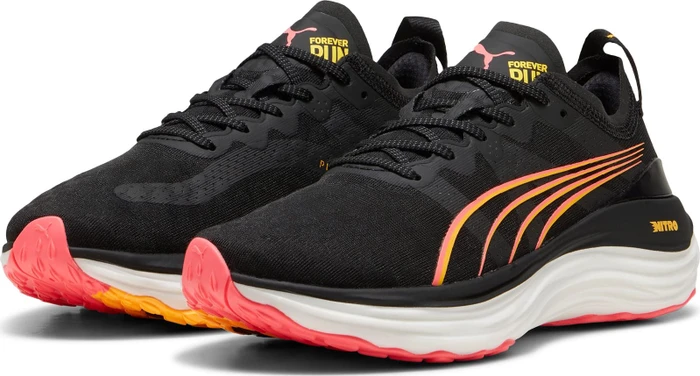 Puma ForeverRun Nitro puma black/sunset glow/sun stream (Damen)
