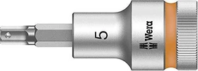 Wera 8740 C HF Zyklop Innensechskant Steckschlüssel 1/2", 5x60mm
