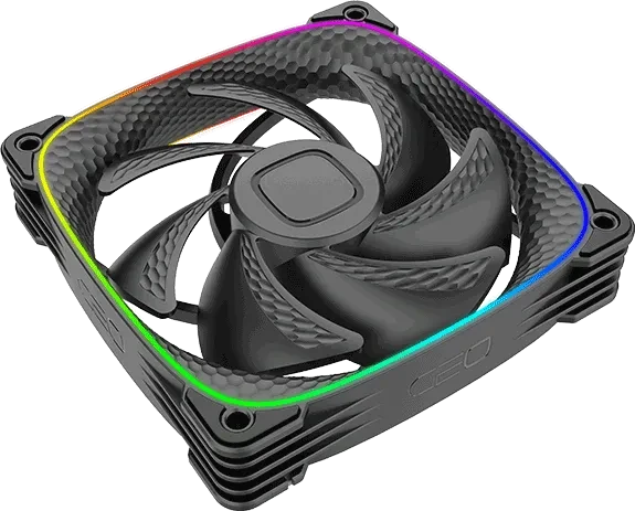 Geometric Future Squama 2503B, schwarz, 120mm