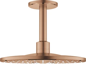 Grohe Rainshower SmartActive 310 Kopfbrause Deckenauslass hard warm sunset gebürstet