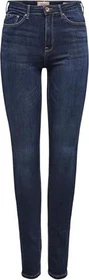 ONLY Skinny High Paola Jeans dark blue denim (Damen)