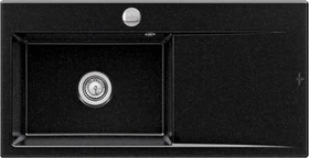 Villeroy & Boch Subway Style 60 Einbau Becken links mit Ablauffernbedienung chromite