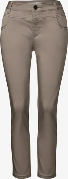 Street One 7/8-Satin Hose stone brown (Damen)