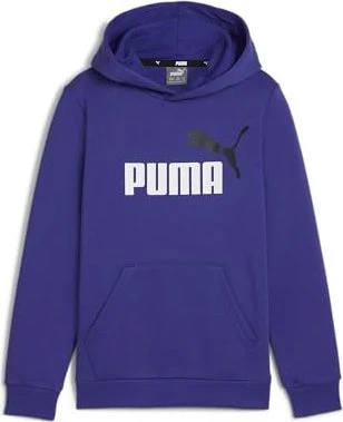 Puma Essentials+ Two Tone Big Logo Hoodie lapis lazuli (Junior)