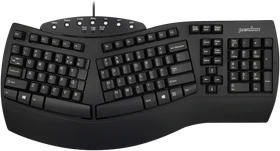 Perixx Periboard-512B, schwarz, USB, BE