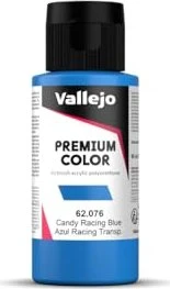 Vallejo Premium Airbrush Color candy racing blue, 60ml