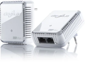 devolo dLAN 500 duo Starter Kit, HomePlug AV2, 2x RJ-45, 2er-Pack (9102 / 9120)