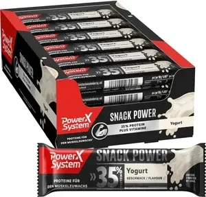 Power System Snack Power Bar Yogurt 1.08kg (24x 45g)