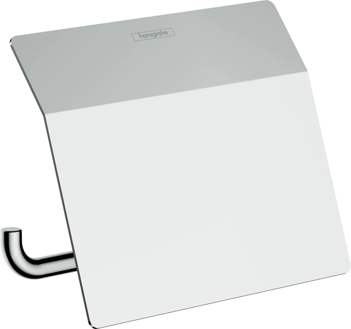 Hansgrohe AddStoris Toilettenpapierhalter mit Deckel chrom
