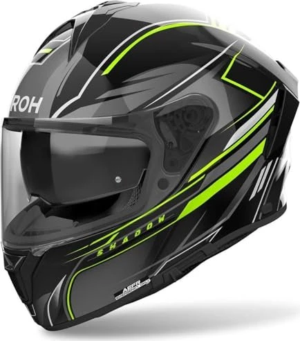 Airoh Spark 2 Shadow schwarz/grau/gelb
