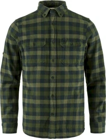 Fjällräven Skog Hemd langarm deep forest/laurel green (Herren)