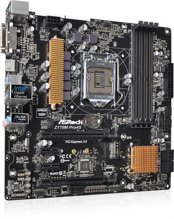 ASRock Z170M Pro4S (Intel 1151)