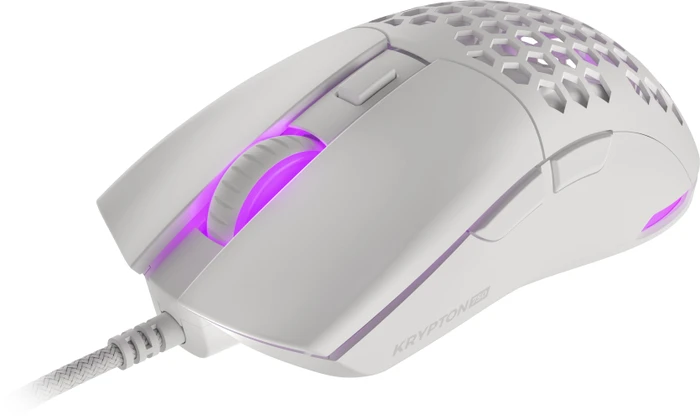Genesis Krypton 750 Ultralight Gaming Mouse weiß, USB