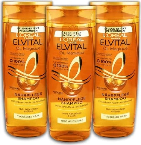 L'Oréal Elvital Öl Magique Shampoo, 900ml (3x 300ml)