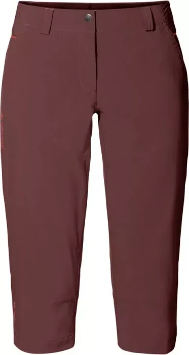 Vaude Skomer Capri Hose 3/4 dark cherry (Damen)