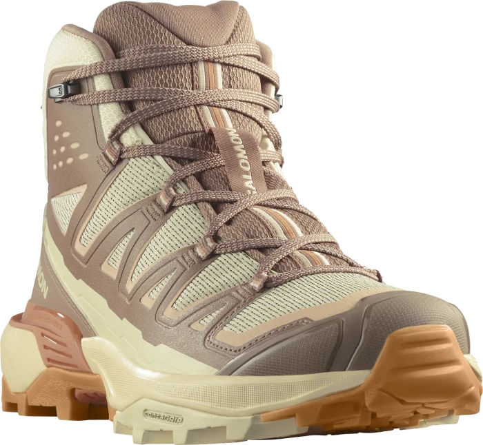 Salomon X Ultra 360 Edge Mid GTX shortbread/raw umber/prairie sunset (Damen)