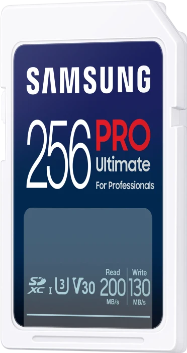 Samsung PRO Ultimate R200/W130 256GB, UHS-I U3, Class 10