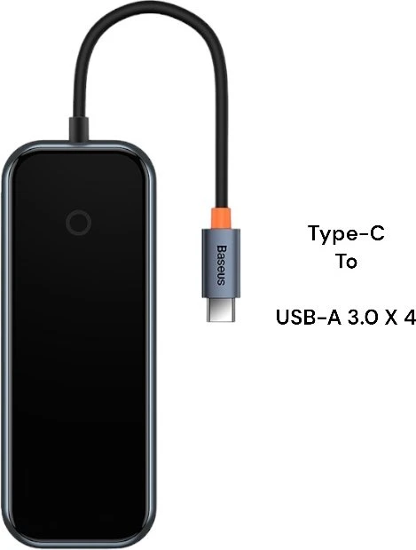 Baseus AcmeJoy 5-in-1 Hub, USB-C 3.0 [Stecker]