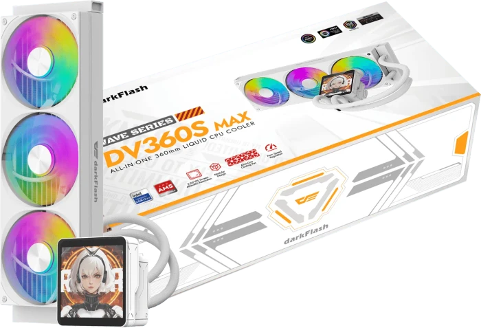 DarkFlash DV360S MAX White, weiß