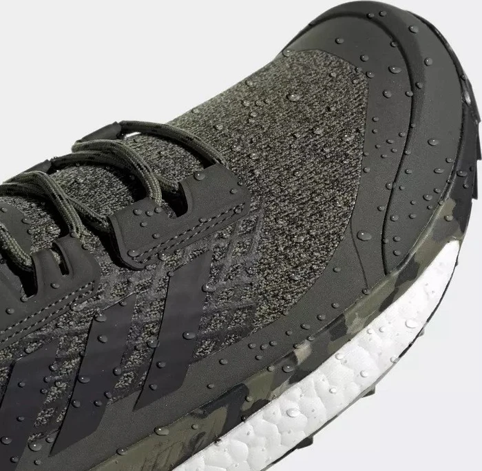 adidas Terrex Free Hiker raw khaki/core black/st desert sand (Herren)