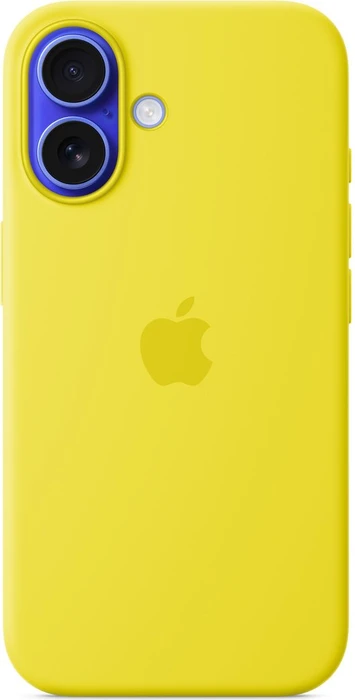 Apple iPhone 16 Silikon Case mit MagSafe - Sternfrucht