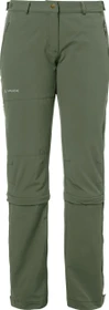 Vaude Farley Stretch Capri T-Zip II Zip-Off Hose lang cedar wood (Damen)