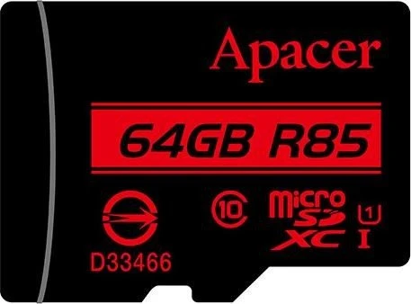 Apacer R85 64GB Kit, UHS-I U1, Class 10