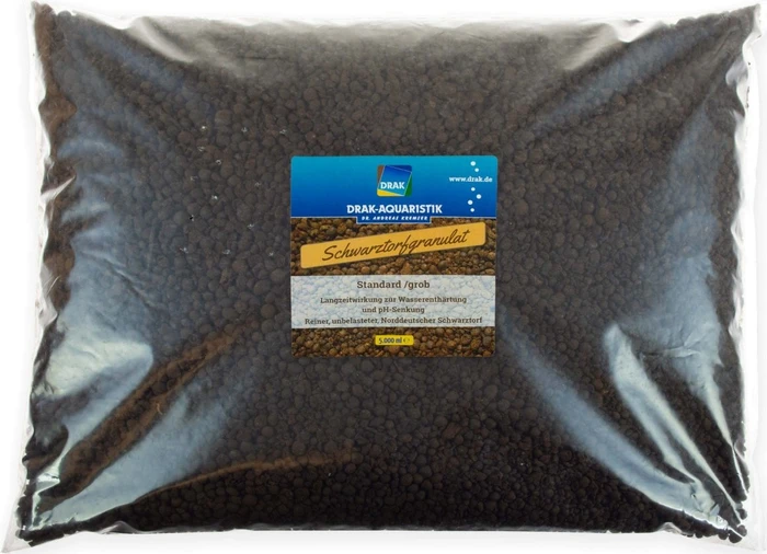 DRAK-Aquaristik Schwarztorfgranulat, standard, 5l
