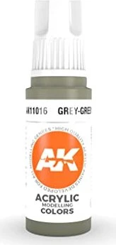 AK-Interactive 3rd Gen Acrylic Colors Acrylic Modelling Colors grey green, 17ml