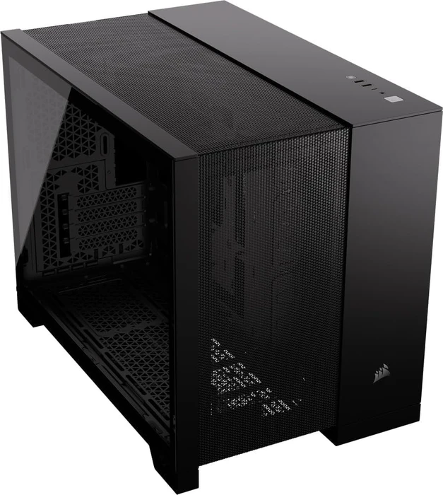 Corsair 2500D Airflow, schwarz, Glasfenster