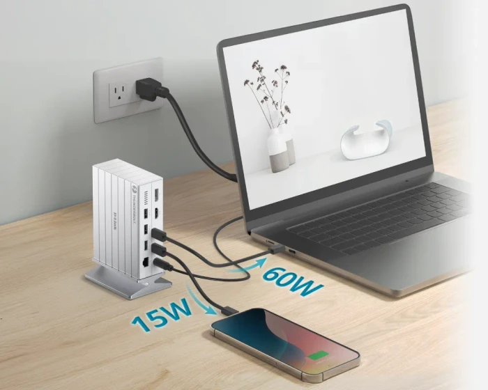 D-Link 14-in-1 Thunderbolt 4 Dockingstation, Thunderbolt 4 [Buchse]