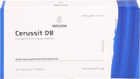 Weleda Cerussit D8 Ampullen, 8ml (8x 1ml)