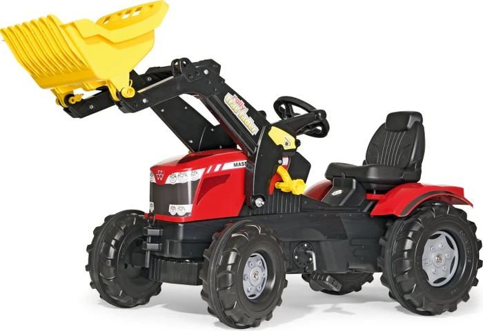 rolly toys rollyFarmtrac Massey Ferguson 8650 Trettraktor mit Frontlader rot (611133)