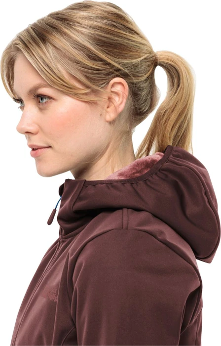 Jack Wolfskin Windhain Hoody Funktionsjacke dark maroon (Damen)