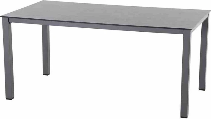 Siena Garden Sola Esstisch 160x90cm anthrazit