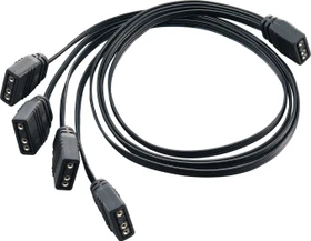 SilverStone CPL03, 1-to-4 ARGB Splitter Cable, 4-fach, 30cm (SST-CPL03)