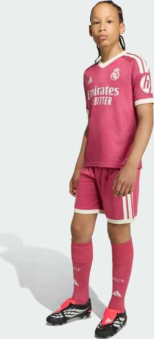 adidas Real Madrid 2026/2027 Ausweichausrüstung kurzarm (Junior)