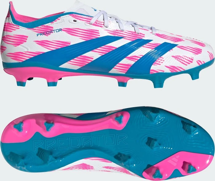 adidas Predator League FG cloud white/solar blue/solar pink