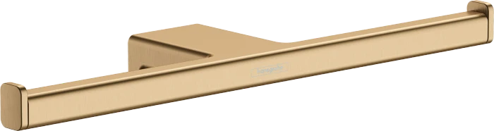 Hansgrohe AddStoris Q Toilettenpapierhalter doppelt brushed bronze