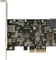 DeLOCK 1x USB-C 3.1, 1x USB-A 3.1, PCIe 3.0 x4 Vorschaubild