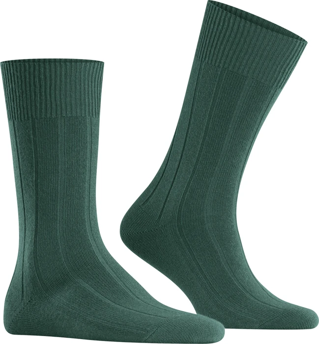 Falke Lhasa Rib Socken hunter green (Herren)