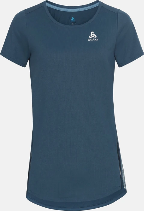 Odlo Zeroweight Chill-Tec Funktionsshirt kurzarm blue wing teal (Damen)