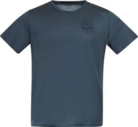 Bergans Graphic Wool Tee Funktionsshirt kurzarm orion blue (Herren)