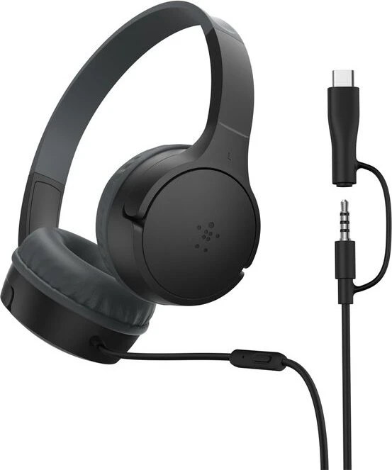 Belkin SoundForm Mini Wired (3.5mm/USB-C) schwarz